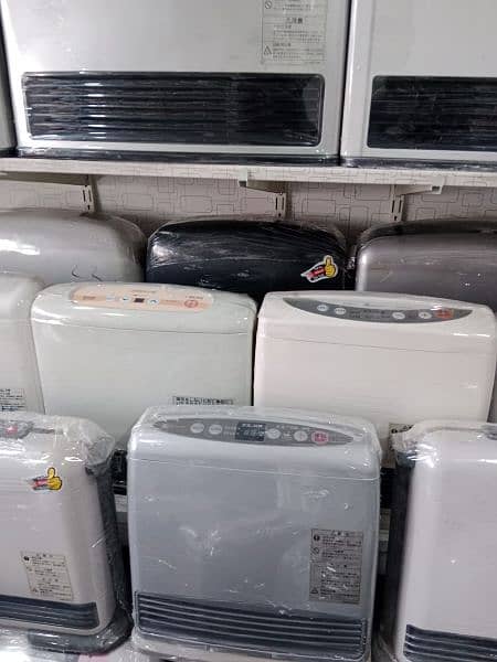 Rinnai gas plus electric Japanese room heaters and geysers 3