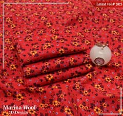 DIGITAL PRINTED MARINA WOOL