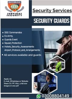 Security Guard , Staff Commandos, Security Services