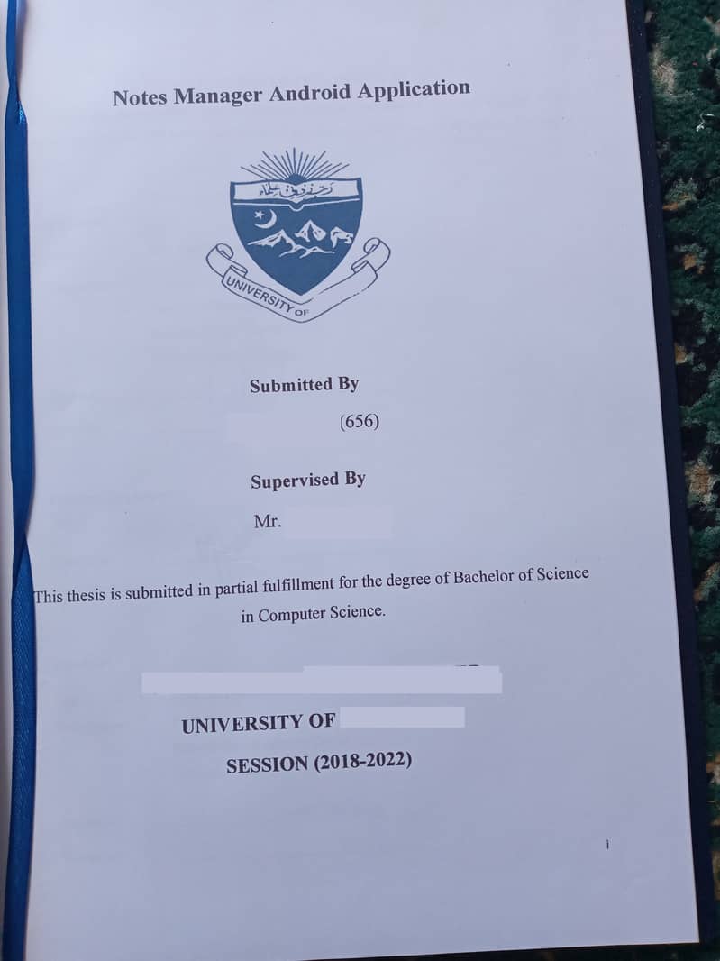 Three different Final Year Projects (FYP)_Computer Science for Sale 2