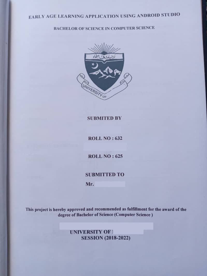 Three different Final Year Projects (FYP)_Computer Science for Sale 5