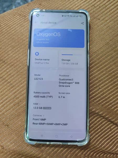 OnePlus 9 Pro 12/256 GB Silver Color 0