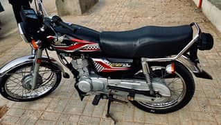 Honda CG 125 2024 April nut to nut genuine Karachi Sealed