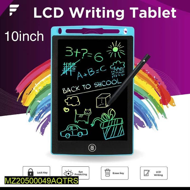 10 inches LCD tablet for kids 3