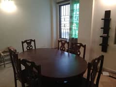 Dining table with 6 chairs