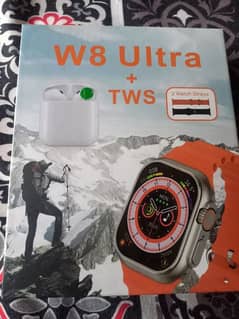 W8 Ultra + TWS with earbuds