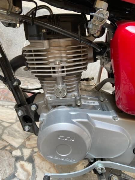 Honda 125 Red 2024 6