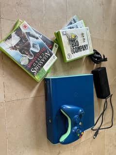 Xbox 360 ultra slim Blue edition