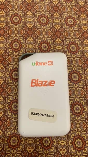 ufone blaze 4G device 1