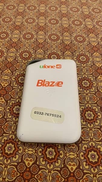 ufone blaze 4G device 3