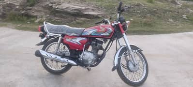 honda cg 125 2023 model registered sindh number