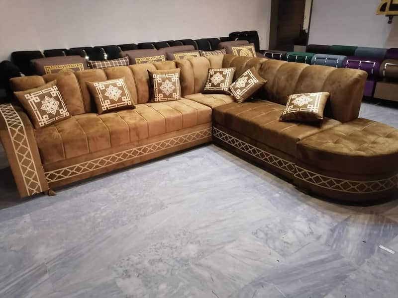 L-shape sofa set/Corner sofa for sale/7 Seater sofa/elegant sofa set 6