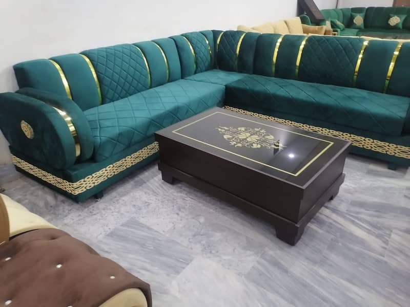 L-shape sofa set/Corner sofa for sale/7 Seater sofa/elegant sofa set 7