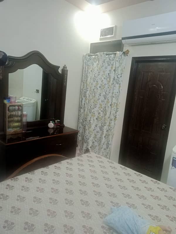 Apartment for sell 2 bed lounge Karachi university society 1