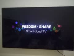 55 inch Smart led tv with box