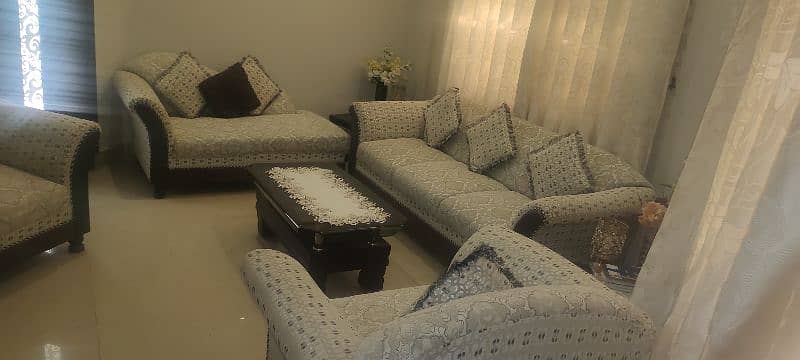 7 Seater Sofa Set with 7 cushions without tables 1