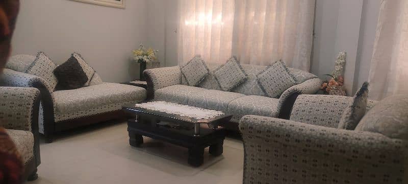 7 Seater Sofa Set with 7 cushions without tables 3