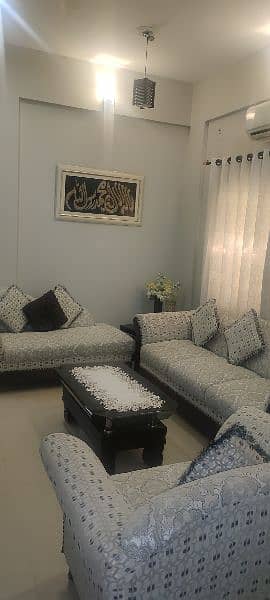 7 Seater Sofa Set with 7 cushions without tables 4