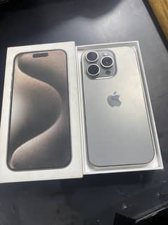 iphone 15 pro LLA 256gb non pta