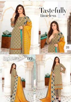 BELLEZA AIRJET KHADDAR FABRIC 3PC