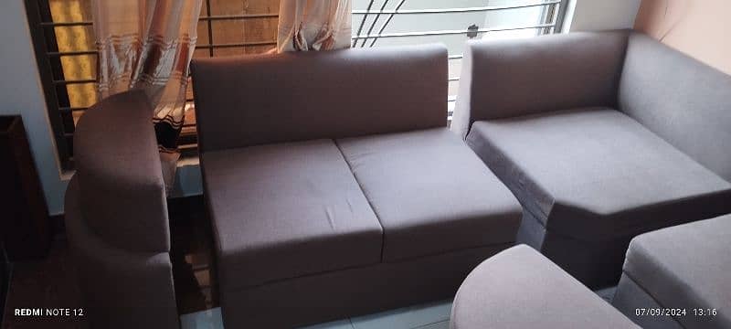 Brand new Moltyfoam 7 seater sofa 5