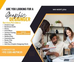 Are you looking for graphic designer don't worry we are here to you