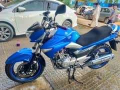 Suzuki Innazuma 250cc 2018 color Blue For Sale 0