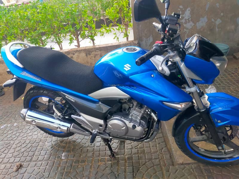 Suzuki Innazuma 250cc 2018 color Blue For Sale 1