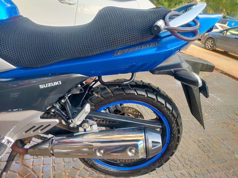 Suzuki Innazuma 250cc 2018 color Blue For Sale 3