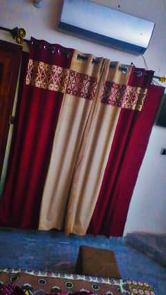 VELVET curtains used 1 month new condition