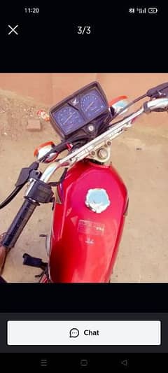 Honda CG 125 2016 model Karachi number