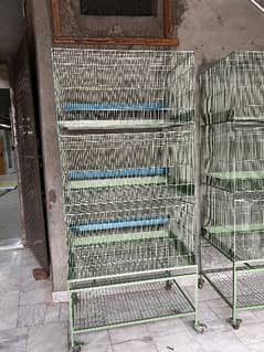 stee cage of birds/hen/parrot/love bird/dog/cat