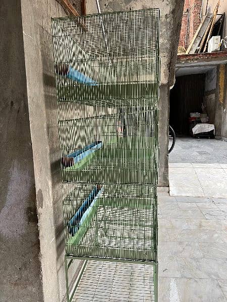 stee cage of birds/hen/parrot/love bird/dog/cat 3