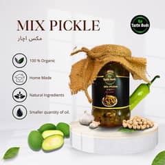 Organic Mix Pickle without oil home made