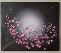 Cherry Blossom Painting