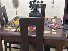 Dining Table with 4 chairs for sale 0