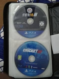 FIFA 18 And Cricket 22 Games for PS4