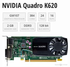 Nvidia Quadro k620 2gb 128 bit