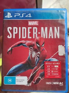 PS4 game SPIDER MAN