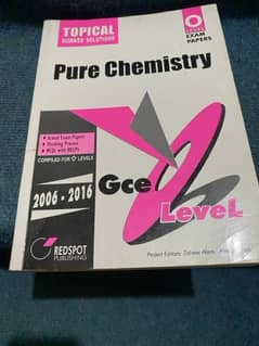 Chemistry O level Topical Solution Exam Paper 06 - 16