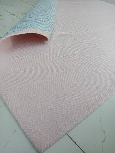 pink jute carpet 1