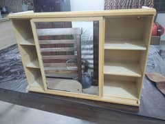 washroom cabinet with mirror