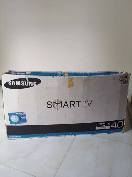 SAMSUNG LED ANDROID 40 INCH ORIGNAL A ONE CONDITION ALL OK HA WITH BOX 2