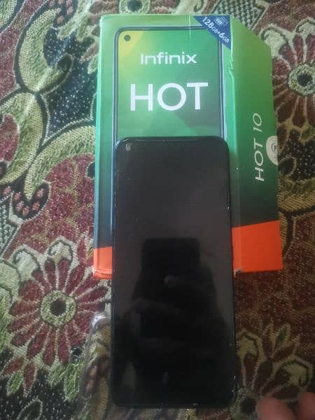 infinix hot 10 6 128gb pta aprove with box ghazi trbela location 6