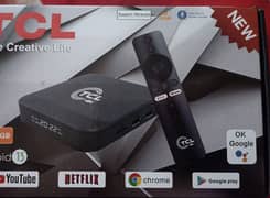 android box TCL. 10/10 (Google assistant . voice remote)