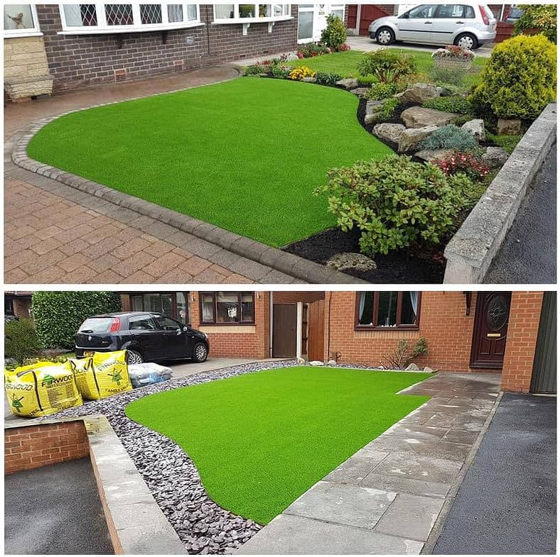 Premium Artificial Grass Sample - Real-Feel American Grass 3