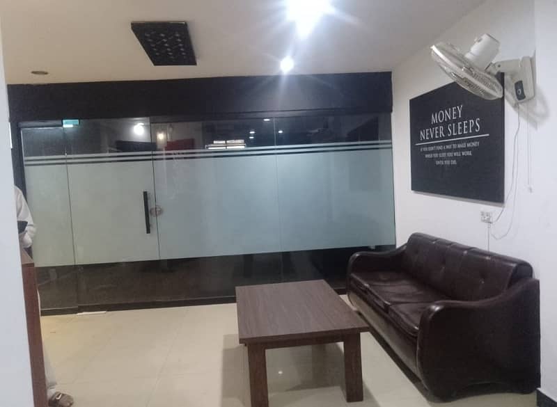 1200 square Feet Brand New Full Furnished Corporation Office For Rent At Main Boulevard gulberg 3 Lahore 4