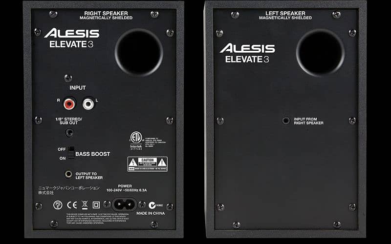 Alesis Elevate 3 bookshelf active speaker 1