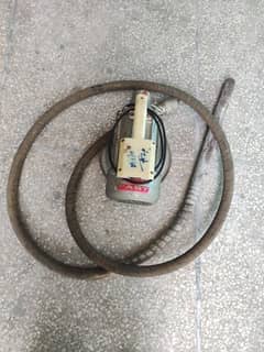 concrete vibrator full ok 1 time used