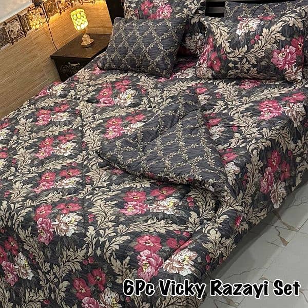 6 piece Vicky razai set 4